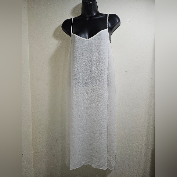 NWT Tory Burch Jasmine Ivory Gold Dress Tie Waist 2 XS - Picture 5 of 10